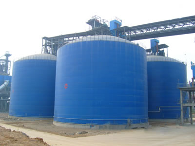 鄂托克水泥钢板库改造